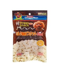 Doggyman Doggy Snack Mini Milk Flavor Biscuit Dog Treats 80g