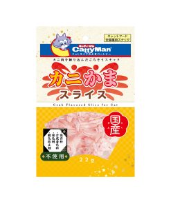 Cattyman Crab Flavored Slice Cat Treats 22g