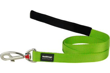 Red Dingo Fixed Classic Lead - Lime Green