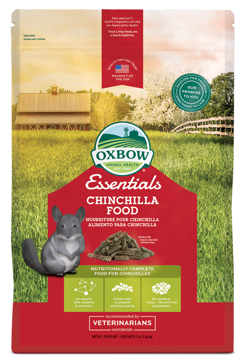 Oxbow Essential Chinchilla Pig Food