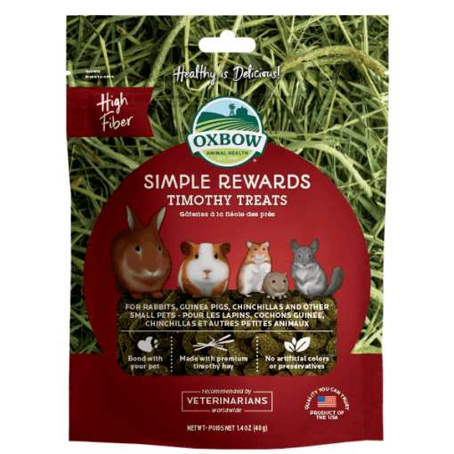 Oxbow Simple Rewards Timothy Treats for Small Animals