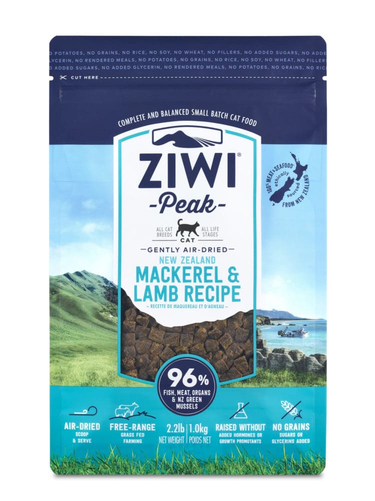 ZIWI Peak Air-Dried Mackerel & Lamb Cat Food (2 Sizes)
