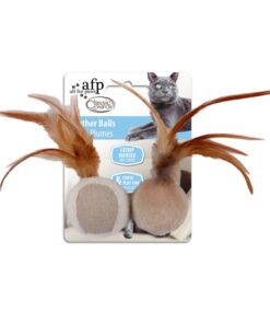 AFP Classic Comfort Feather Balls 2pcs For Cat