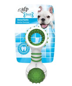 AFP Dental Chews Dental Rattle Blue for Dog ( 3Colors)