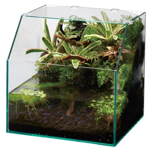 Gex GLASSTERIOR AQUATERRA 300 Cube Glass Aquarium - Image 2
