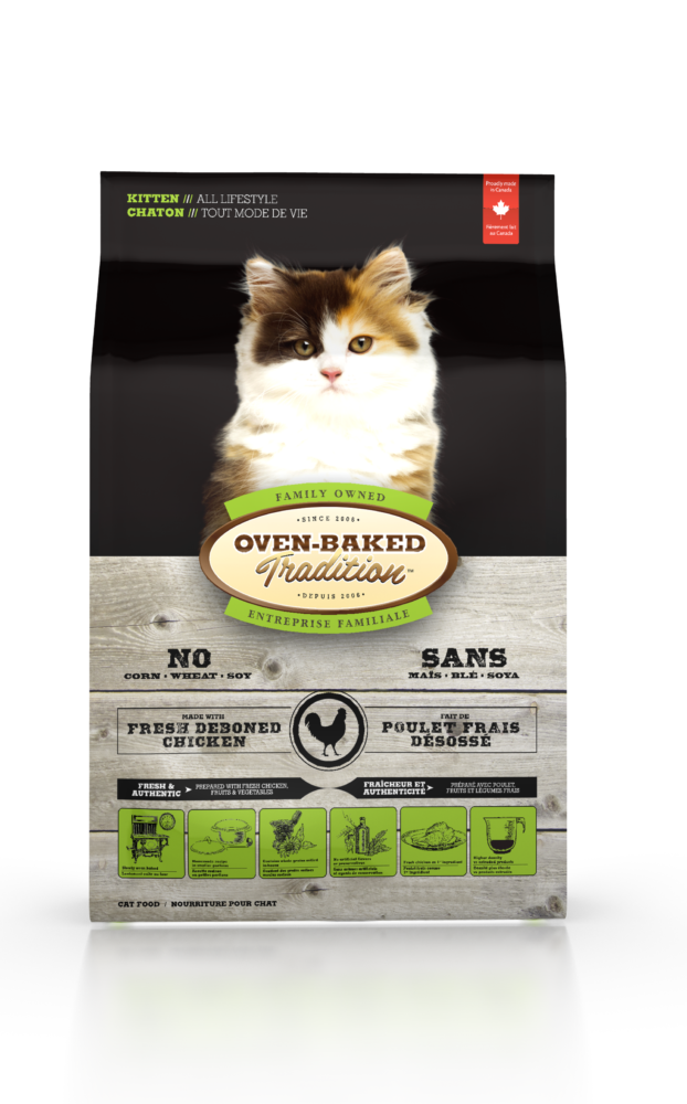 Oven-Baked Tradition Kitten Chicken Dry Cat Food