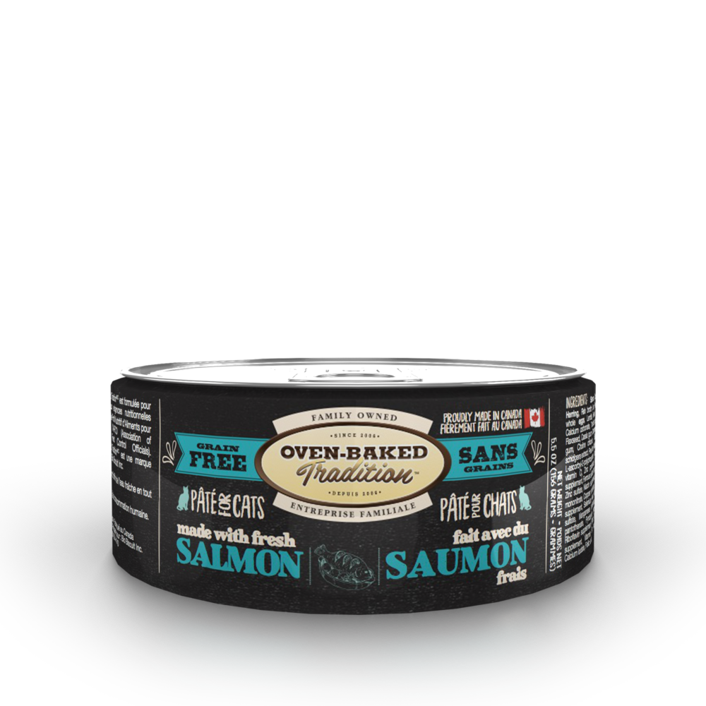 Oven-Baked Tradition CAT Pate Salmon Cat Wet Food