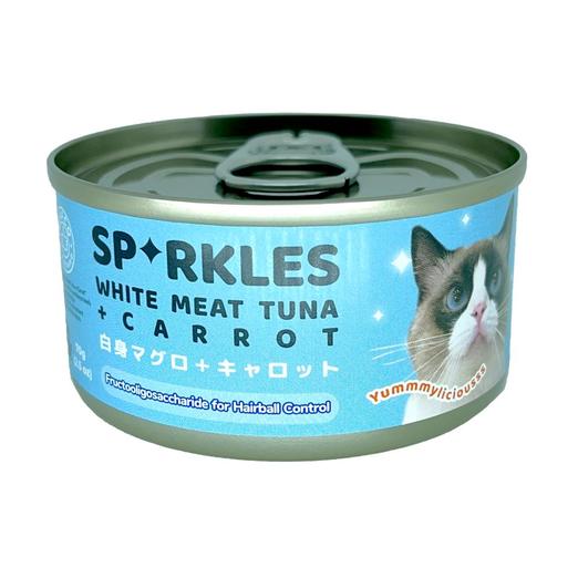 Sparkles White Meat Tuna & Carrot Wet Cat Food 70g