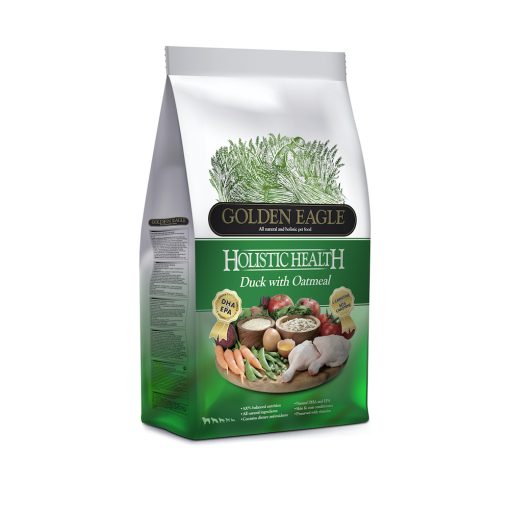 Golden Eagle Holistic Health Dry Food Duck Formula for Dogs (2 Sizes)