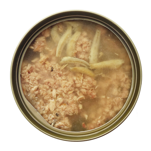 Jollycat Premium White Meat Tuna & Anchovy in Jelly Canned Food for Cats 80g - Image 2