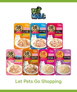 [Any 12 for $19.20] CIAO Grilled Pouch in Jelly Flavor Wet Food for Cats 50g