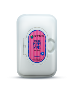 Earthbath Puppy Cherry Fragrance Grooming Wipes For Dogs