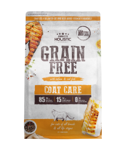 Absolute Holistic Grain Free Dry Cat Food - Coat Care 3lbs