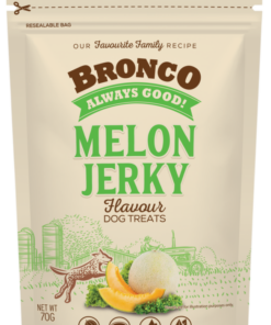 Bronco Jerky Melon Dog Treats 70g