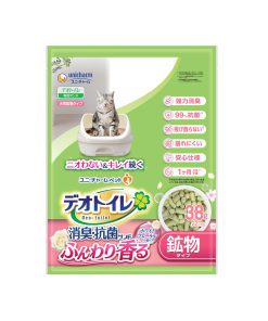 Unicharm Pet Deo-Toilet RF.S Floral Pellets 3.8L