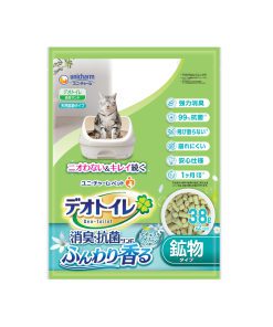 Unicharm Pet Deo-Toilet RF.S Natural Pellets 3.8L