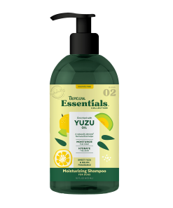 TropiClean Essentials Yuzu Fruit Shampoo for Dogs 16oz