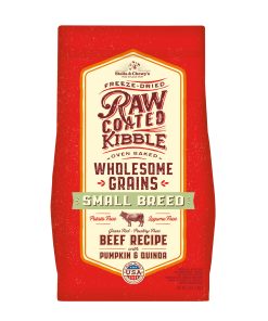 Stella & Chewy's Raw Coated Wholesome Grains Beef Recipe With Pumpkin & Quinoa (Small Breed) Dry Dog Food 3.5lb