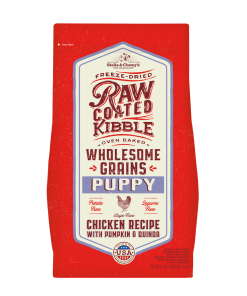Stella & Chewy's Raw Coated Wholesome Grains Puppy Cage-Free Chicken Recipe with Pumpkin & Quinoa Dry Dog Food (2 Sizes)