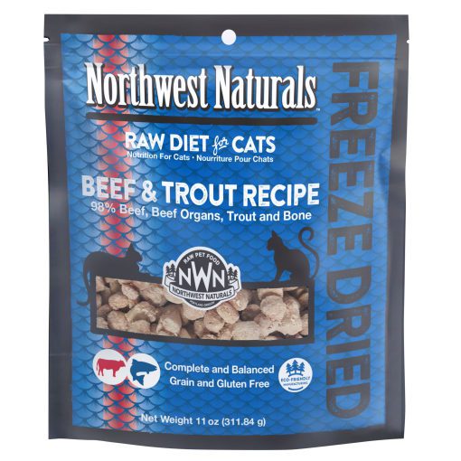 Northwest Naturals Beef & Trout Freeze Dried Nibbles 11oz