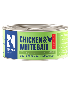 NAMA Deboned Chicken & Whitebait Canned Cat Wet Food 80g