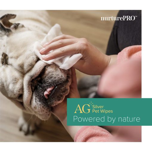 Nurture Pro AG+ Silver Pet Wipes