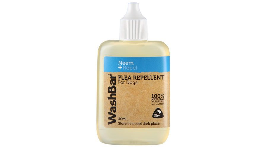 Washbar 100% Natural Flea Repellent for Dogs 40ml