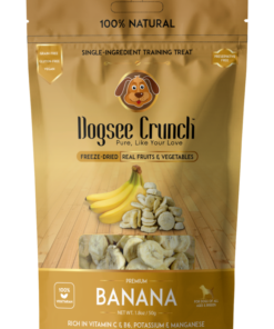 Dogsee Crunch Freeze-Dried Banana Dog Treats