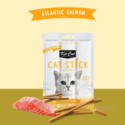 Kit Cat Grain Free Cat Stick - Atlantic Salmon