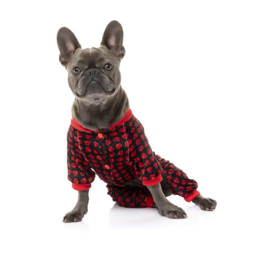 FuzzYard Dog Pyjama - Heartbreaker