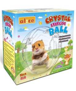 Alice Crystal Exercise Ball For Hamster (2 Sizes)
