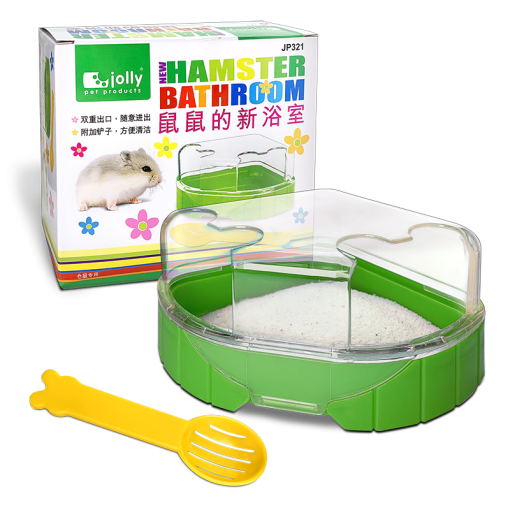 Jolly Green Bathroom for Hamsters