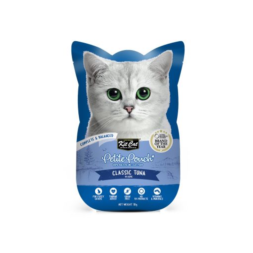 Kit Cat Petite Pouch Classic Tuna Wet Cat Food