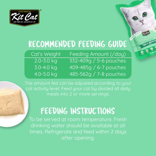 Kit Cat Petite Pouch Tuna & Whitefish Wet Cat Food