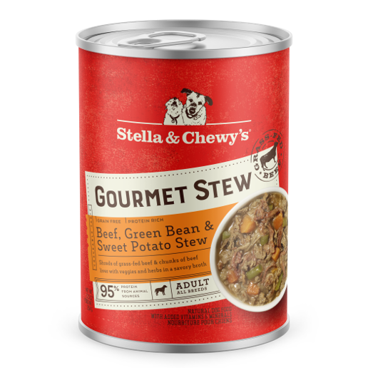 Stella & Chewy's Gourmet Stew Beef Green Bean & Sweet Potato Stew For Dogs - 12.5 oz
