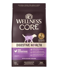 Wellness CORE Digestive Health Age Advantage Chicken & Brown Rice Recipe Dry Dog Food (2 Sizes)