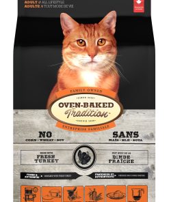 Oven-Baked Tradition Adult Turkey Cat Dry Food (2 Sizes)