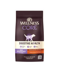 Wellness CORE Digestive Health Age Advantage Chicken & Brown Rice Recipe Dry Dog Food 4lb
