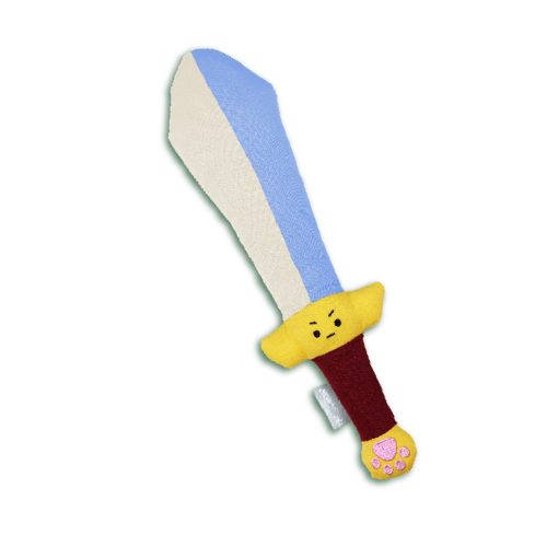 Playful Kicker Plush Toy - Sword