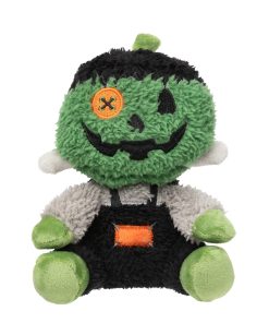 FuzzYard Halloween Plush Dog Toy Small - Jack-O Chan Frankenstein
