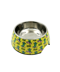Fuzzyard Sk8ter Gator Dog Bowl (3 Sizes)