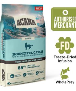 ACANA Classics Freeze-Dried Coated Bountiful Catch Cat Dry Food (3 Sizes)