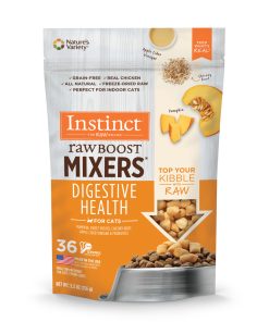 Instinct Freeze-Dried Raw Boost Mixers Grain-Free Digestive Health Recipe Cat Food Topper (2 Sizes)