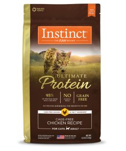 Instinct Ultimate Protein Grain-Free Cage-Free Chicken Recipe Dry Cat Food (2 Sizes)