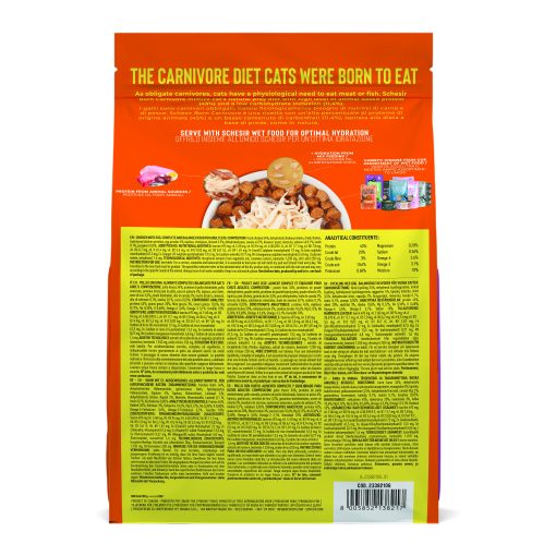 Schesir Born Carnivore Cat Baked Dry Recipe - Chicken with Egg (3 Sizes) - Image 2